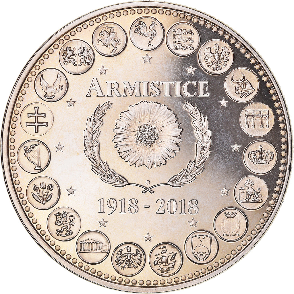 France, Médaille, L'Europe des XXVII, Armistice, Politics, 2018, SUP