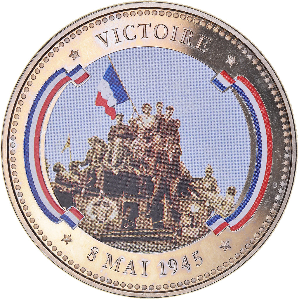 France, Médaille, Seconde Guerre Mondiale, Victoire du 8 Mai 1945, WAR, SUP+