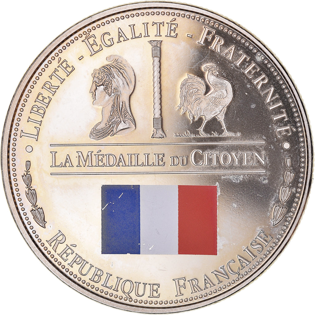 France, Medal, Révolution Française, Médaille du Citoyen, History, AU(50-53)
