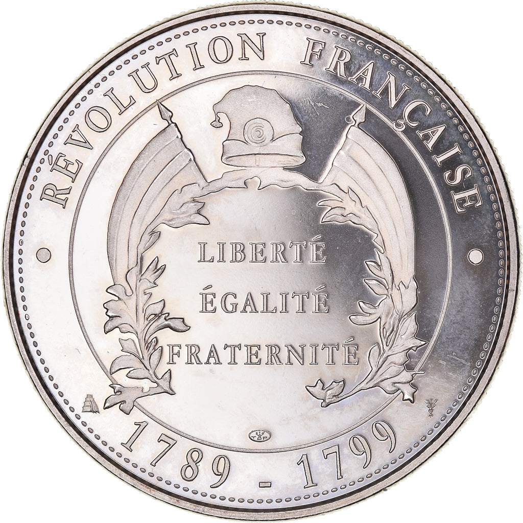 France, Medal, Révolution Française, Médaille du Citoyen, History, AU(50-53)