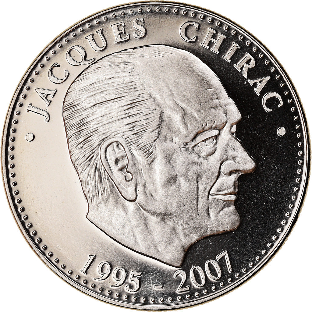 France, Medal, Les Présidents de la République, Jacques Chirac, MS(65-70)