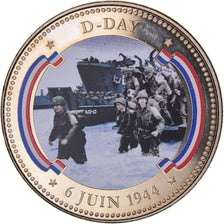 France, Medal, Bataille de Normandie - DDAY, WAR, MS(63), Copper-nickel