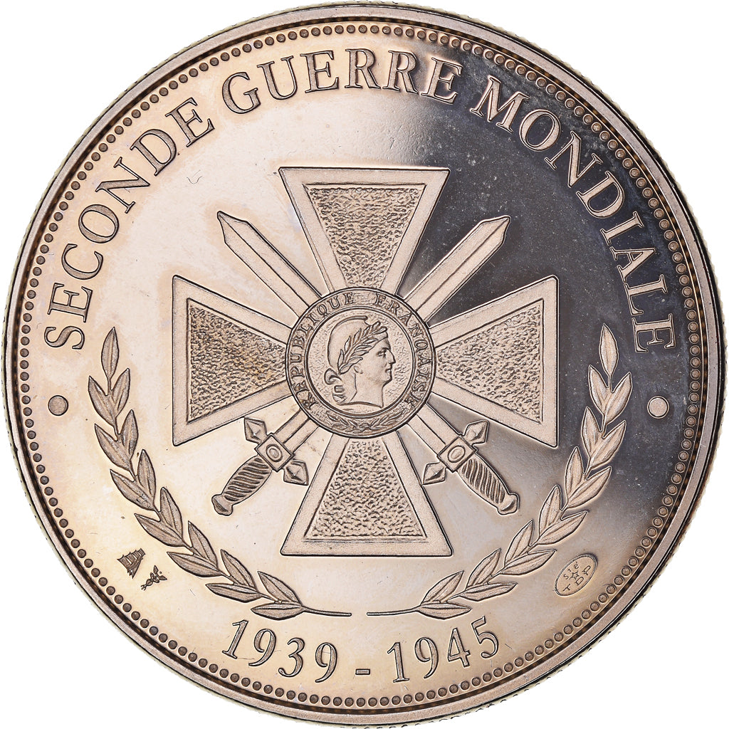 France, Medal, Bataille de Normandie - DDAY, WAR, MS(63), Copper-nickel