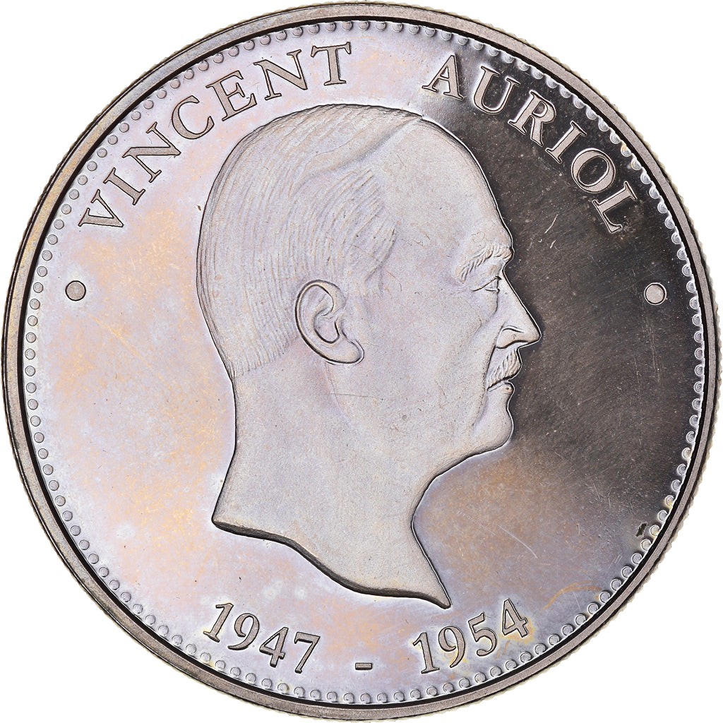 France, Médaille, Les Présidents de la République, Vincent Auriol, TTB+