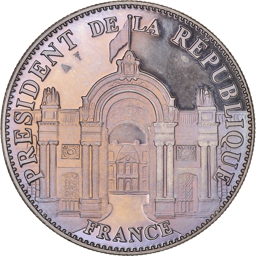 France, Médaille, Ve République, Valery Giscard d'Estaing, TTB+, Cupro-nickel