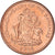 Munten, Bahama's, Elizabeth II, Cent, 1998, UNC-, Copper Plated Zinc, KM:59a