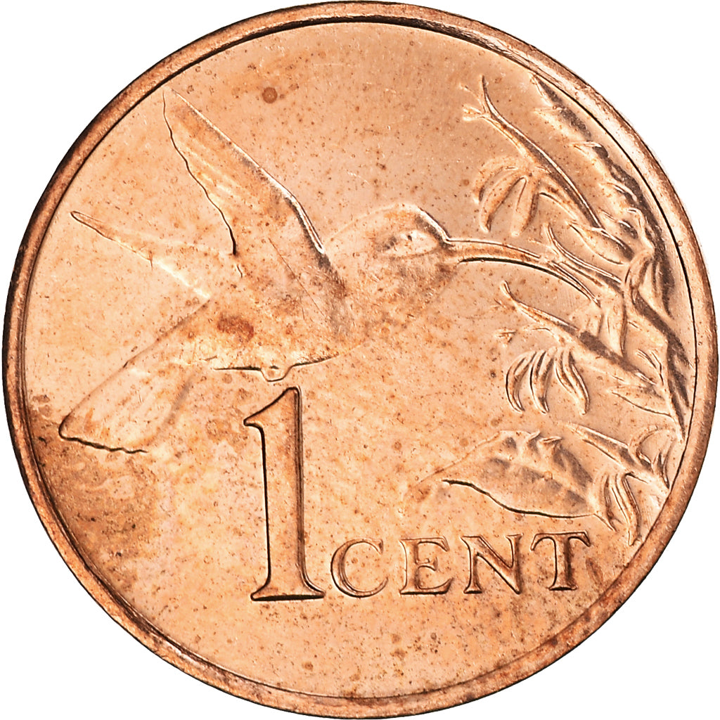 Coin, TRINIDAD & TOBAGO, Cent, 2000, Franklin Mint, AU(50-53), Bronze, KM:29