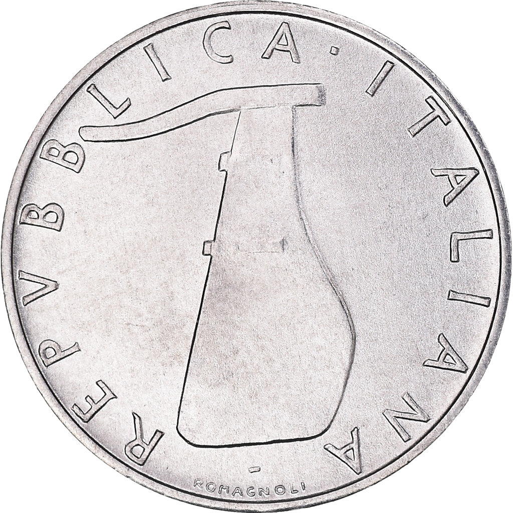Coin, Italy, 5 Lire, 1989, Rome, MS(64), Aluminum, KM:92