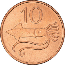 Münze, Iceland, 10 Aurar, 1981, UNZ, Bronze, KM:25