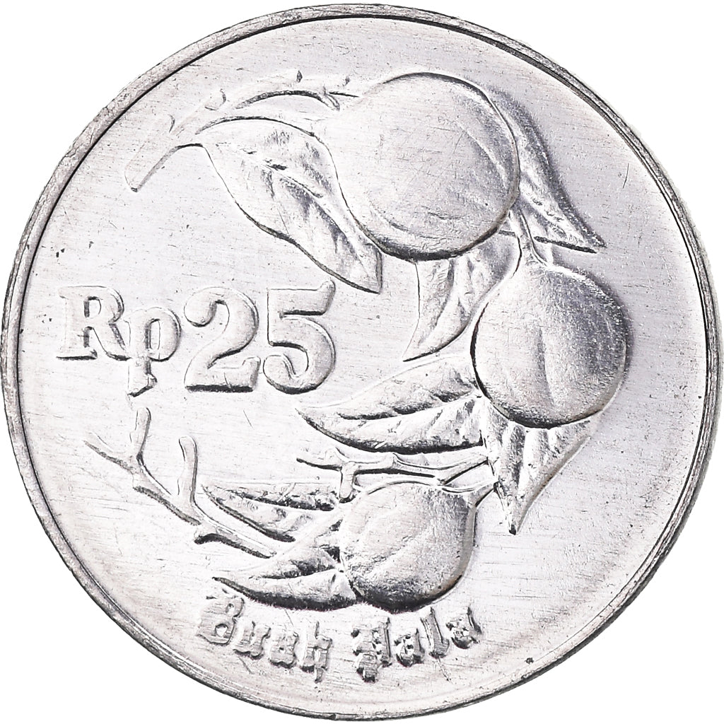 Coin, Indonesia, 25 Rupiah, 1995, MS(60-62), Aluminum, KM:55