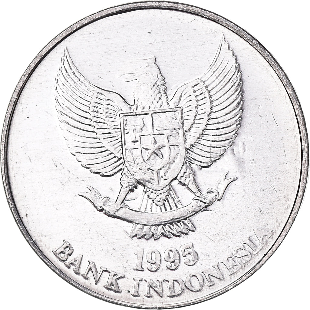 Coin, Indonesia, 25 Rupiah, 1995, MS(60-62), Aluminum, KM:55