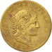 PERU, 20 Centavos, 1960, KM #221.2b, EF(40-45), Brass, 23