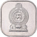 Moneda, Sri Lanka, 5 Cents, 1991, MBC+, Aluminio, KM:139a