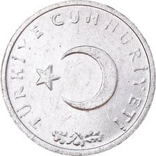 Coin, Turkey, Kurus, 1975, MS(60-62), Aluminum, KM:895b
