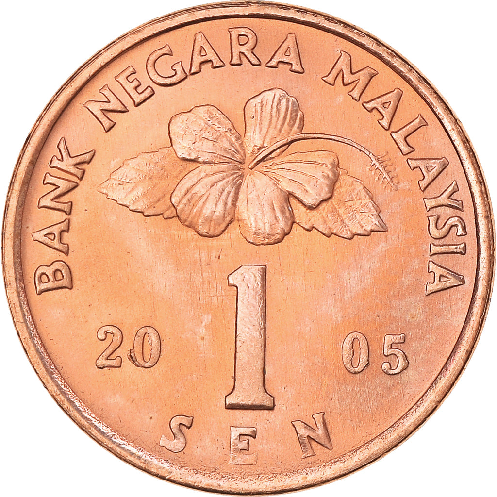 Monnaie, Malaysie, Sen, 2005, SPL, Bronze Clad Steel, KM:49