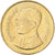 Coin, Thailand, Rama IX, 25 Satang = 1/4 Baht, 2000, MS(60-62), Aluminum-Bronze