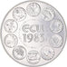 Francia, medaglia, Ecu Euro, EUROPA, 1983, Rodier, SPL+, Argento