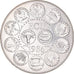 Frankreich, Medaille, Ecu Europa, Marianne, 1986, Rodier, STGL, Silber
