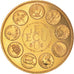 Francia, medalla, Ecu Europa, Europe Assise, 1980, Rodier, MBC+, Bronce dorado