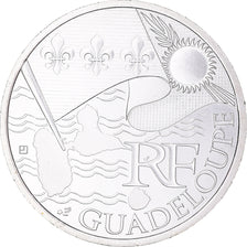 France, 10 Euro, Guadeloupe, 2010, Paris, SPL+, Argent, KM:1655
