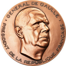 France, Medal, Général de Gaulle, Président de la République, Politics