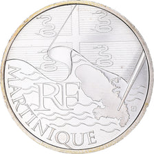 Francia, 10 Euro, Martinique, 2010, Paris, SPL, Argento, Gadoury:EU399, KM:1662