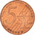 Estonia, 5 Euro Cent, 2004, unofficial private coin, BB, Acciaio placcato rame
