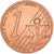 Eslovenia, Euro Cent, 2004, unofficial private coin, MBC+, Cobre chapado en