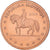 Słowenia, 2 Euro Cent, 2004, unofficial private coin, AU(55-58), Miedź