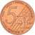 Eslovenia, 5 Euro Cent, 2004, unofficial private coin, EBC, Cobre chapado en