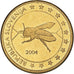 Slovenia, 10 Euro Cent, 2004, unofficial private coin, AU(50-53), Brass