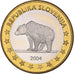 Slovenia, Euro, 2004, unofficial private coin, MS(63), Bi-Metallic