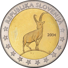 Slovenia, 2 Euro, 2004, unofficial private coin, MS(60-62), Bi-Metallic