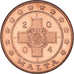 Malta, Fantasy euro patterns, Euro Cent, 2004, AU(50-53), Aço Cromado a Cobre