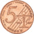 Malta, Fantasy euro patterns, 5 Euro Cent, 2004, SS+, Copper Plated Steel