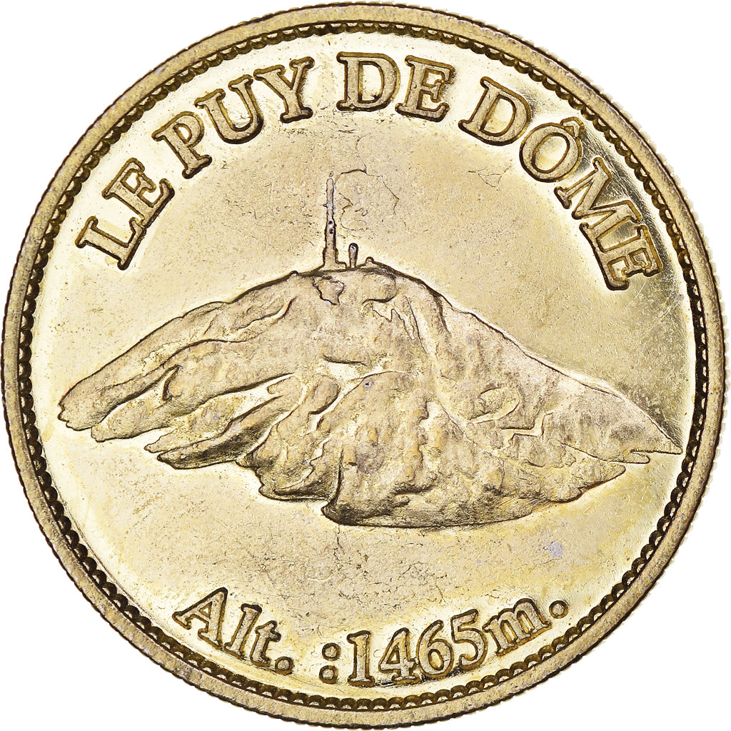 Frankreich, betaalpenning, Touristic token, Le Puy de Dome, Arts & Culture, SS+