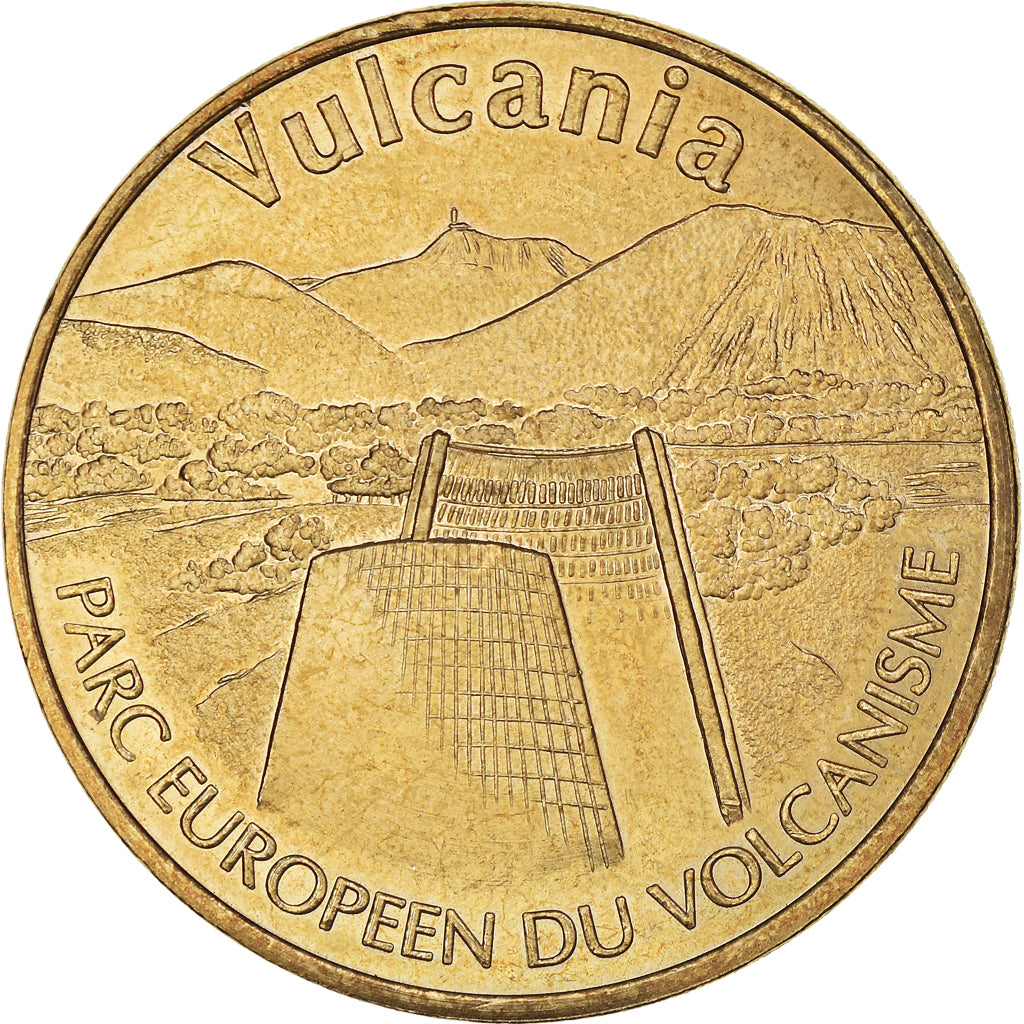 France, Token, Touristic token, Saint-Ours-Les-Roches - Vulcania n°2, 2009