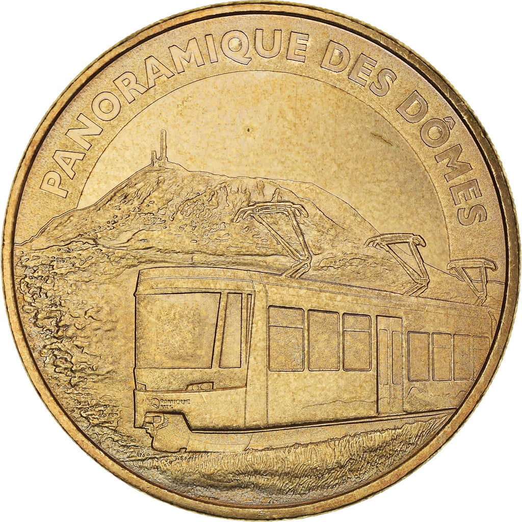 France, Token, Touristic token, Orcival - Panoramique des Dômes n°1, 2012
