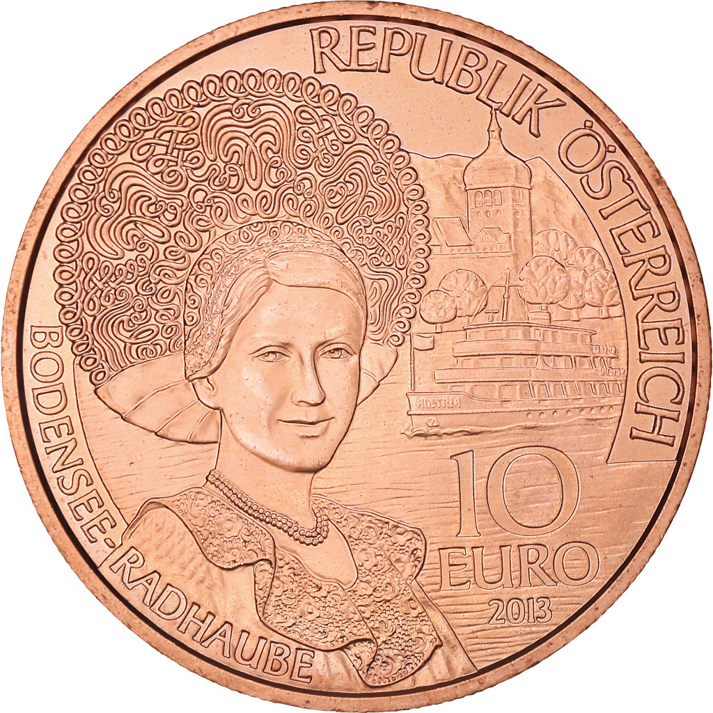 Austria, 10 Euro, Federal Provinces: Lower Austria, 2013, Vienna, MS(65-70)