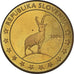Eslovénia, 5 Euro, 2004, unofficial private coin, MS(60-62), Latão