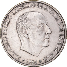 Monnaie, Espagne, Caudillo and regent, 100 Pesetas, 1966, Madrid, TTB, Argent