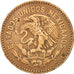 MEXICO, 50 Centavos, 1956, Mexico City, KM #450, EF(40-45), Bronze, 33