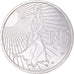 France, 15 Euro, 2008, AU(55-58), Silver, Gadoury:2, KM:1535