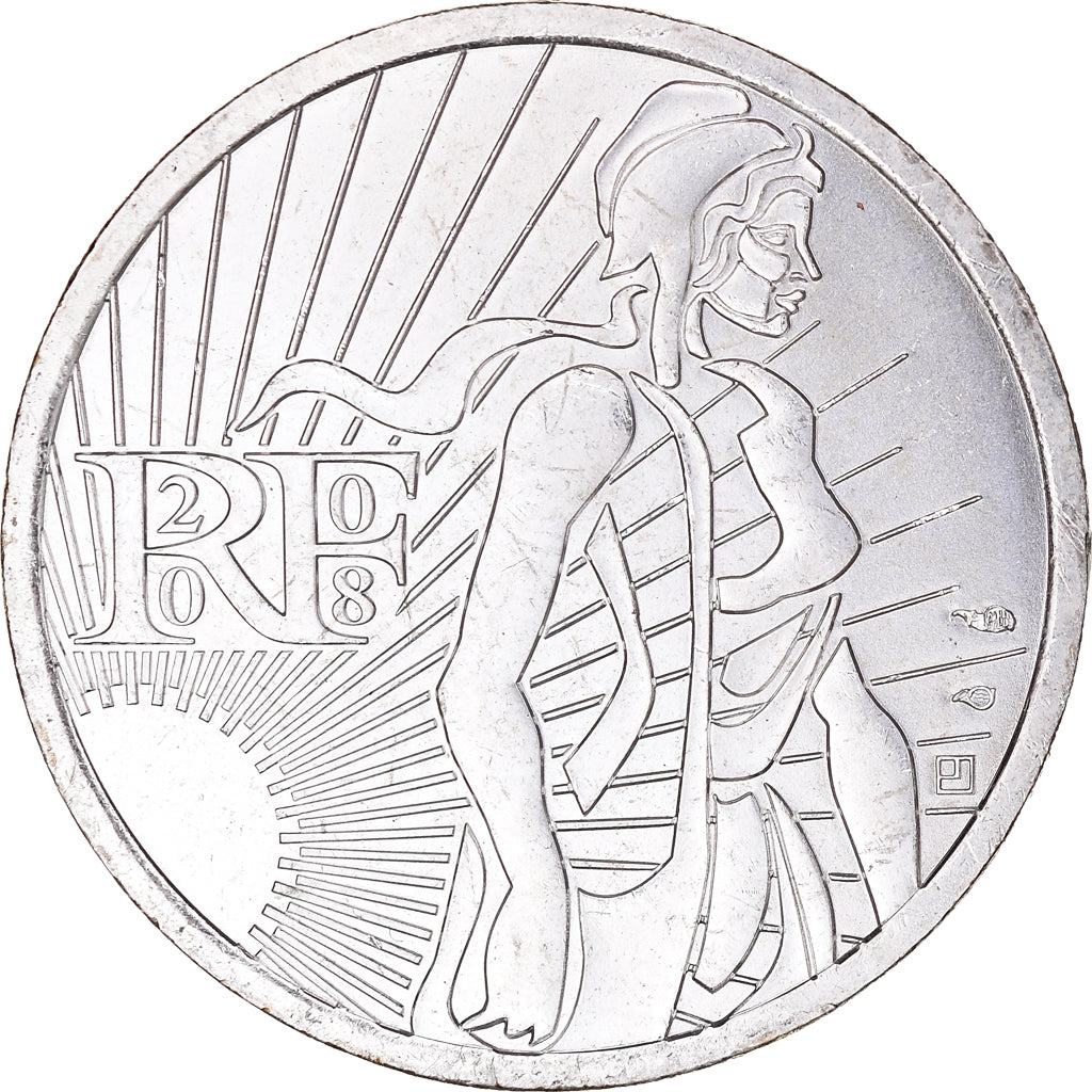 Frankreich, 5 Euro, 2008, VZ+, Silber, Gadoury:EU287, KM:1534
