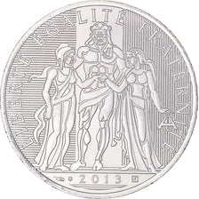 France, 10 Euro, 2013, Paris, FDC, MS(63), Silver, Gadoury:EU590, KM:2073