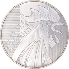 France, 10 Euro, Coq, 2014, MS(60-62), Silver, Gadoury:EU656