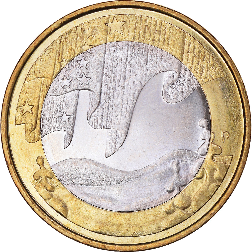 Finnland, 5 Euro, The Nordic Nature - Winter, 2012, VZ+, Bi-Metallic, KM:186