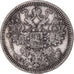 Coin, Russia, Nicholas II, 15 Kopeks, 1908, Saint-Petersburg, EF(40-45), Silver