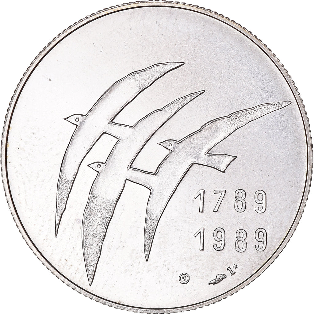 France, Médaille, Révolution Française, Serment du Jeu de Paume, 1989, SUP