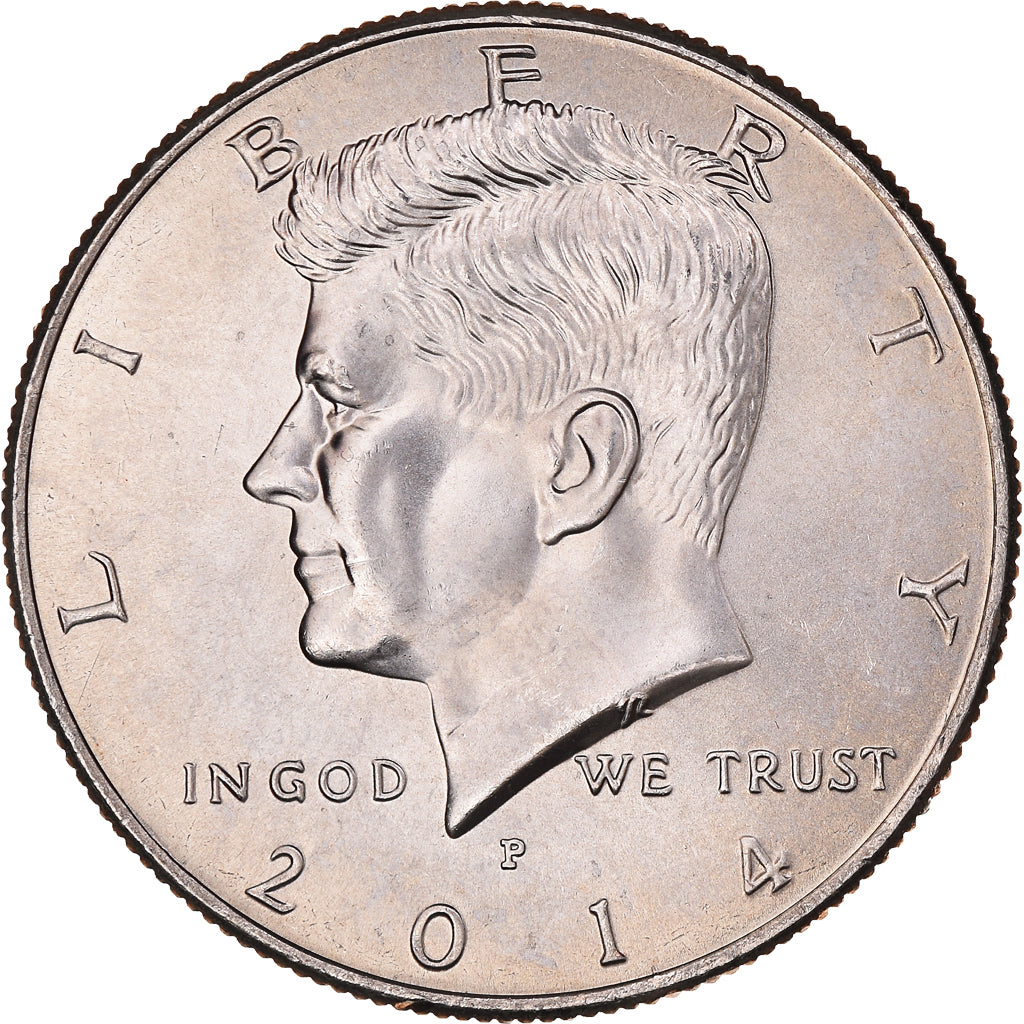 Coin, United States, 50th Anniversary Kennedy, Half Dollar, 2014, Philadelphia
